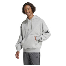 Adidas Ανδρικό φούτερ Essentials Loose-Fit 3 Bar Logo French Terry Hoodie